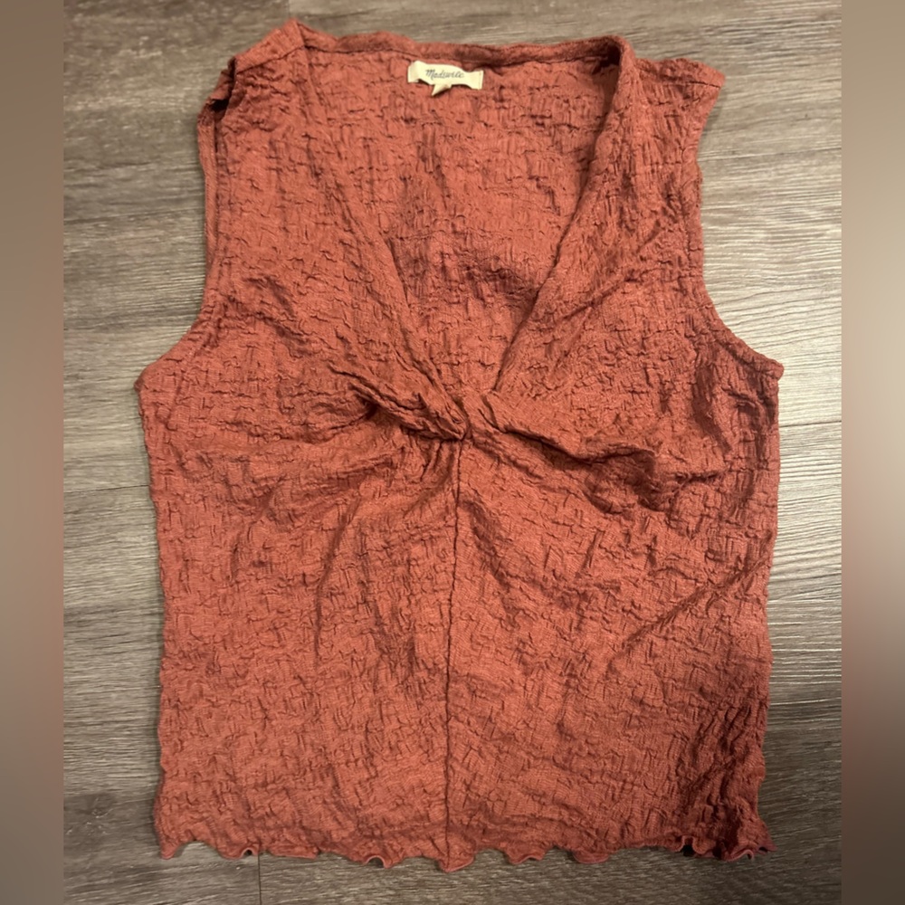 Madewell Textured tank top